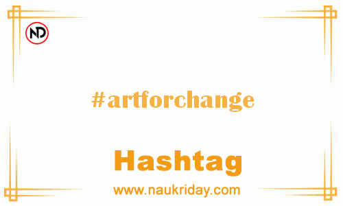 ARTFORCHANGE Hashtag for Facebook