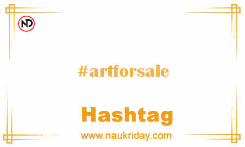 ARTFORSALE Hashtag for Facebook