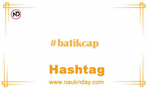 BATIKCAP Hashtag for Facebook