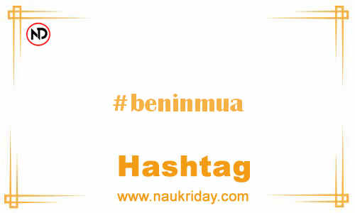 BENINMUA Hashtag for Facebook