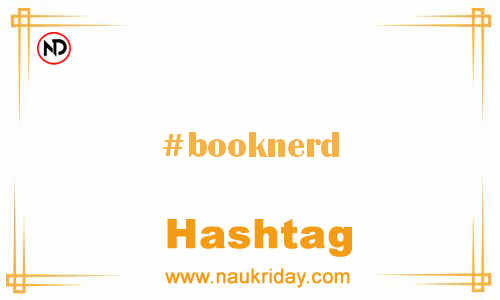 BOOKNERD Hashtag for Facebook