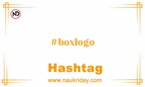 BOXLOGO Hashtag for Facebook