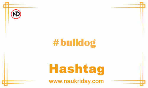 BULLDOG Hashtag for Facebook