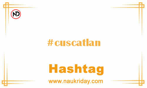 CUSCATLAN Hashtag for Facebook