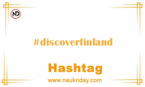 DISCOVERFINLAND Hashtag for Facebook