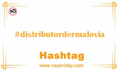 DISTRIBUTORDERMALOVIA Hashtag for Facebook