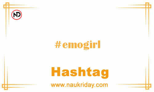 EMOGIRL Hashtag for Facebook