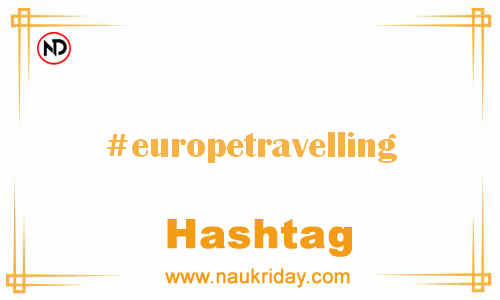 EUROPETRAVELLING Hashtag for Facebook