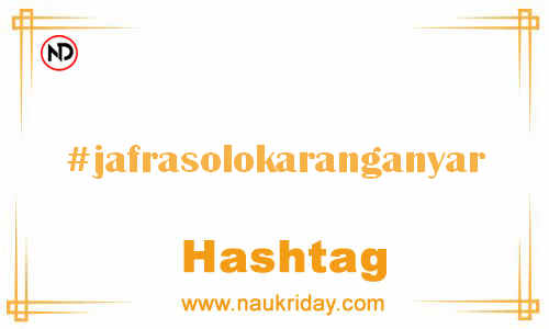 JAFRASOLOKARANGANYAR Hashtag for Facebook