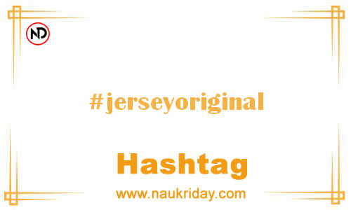 JERSEYORIGINAL Hashtag for Facebook