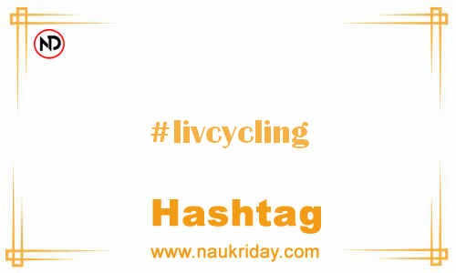 LIVCYCLING Hashtag for Facebook