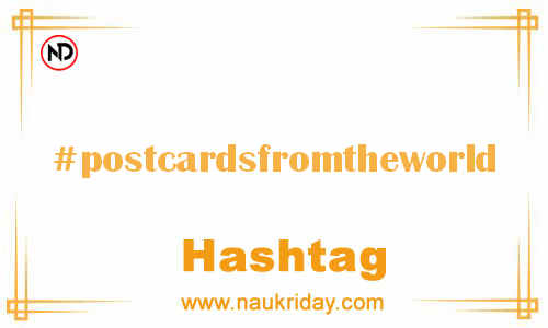 POSTCARDSFROMTHEWORLD Hashtag for Facebook