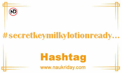 SECRETKEYMILKYLOTIONREADYSTOCK Hashtag for Facebook