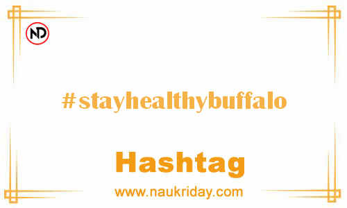 STAYHEALTHYBUFFALO Hashtag for Facebook