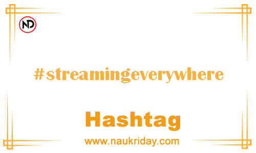 STREAMINGEVERYWHERE Hashtag for Facebook