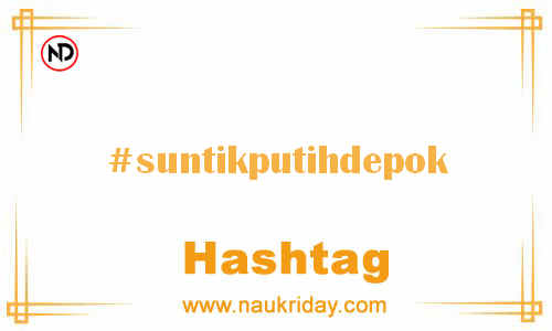 SUNTIKPUTIHDEPOK Hashtag for Facebook