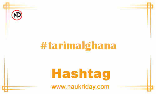 TARIMALGHANA Hashtag for Facebook