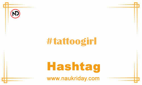 TATTOOGIRL Hashtag for Facebook