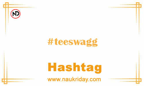 TEESWAGG Hashtag for Facebook