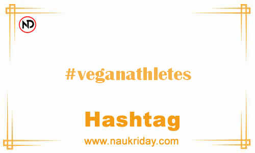 VEGANATHLETES Hashtag for Facebook