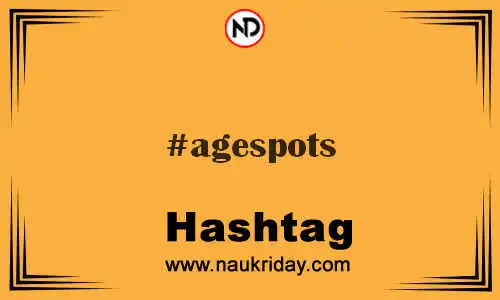 AGESPOTS Hashtag for Twitter