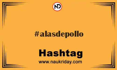 ALASDEPOLLO Hashtag for Twitter