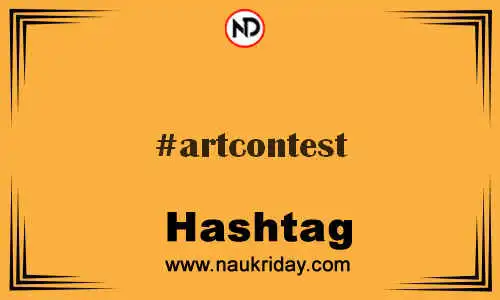 ARTCONTEST Hashtag for Twitter