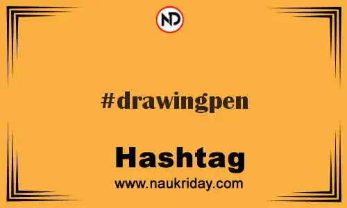 DRAWINGPEN Hashtag for Twitter