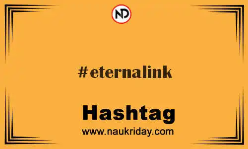 ETERNALINK Hashtag for Twitter