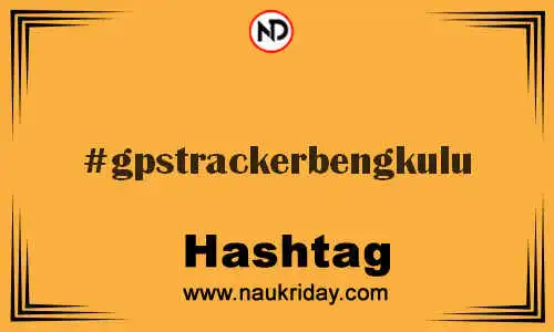 GPSTRACKERBENGKULU Hashtag for Twitter