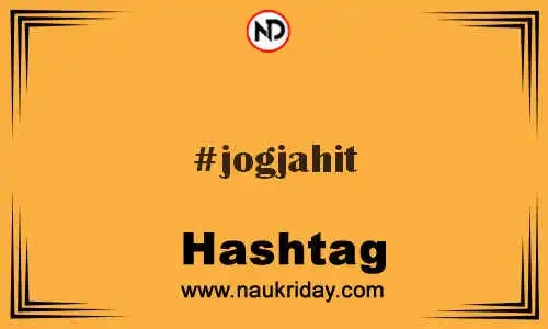 JOGJAHIT Hashtag for Twitter