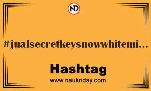 JUALSECRETKEYSNOWWHITEMILKYLOTION Hashtag for Twitter