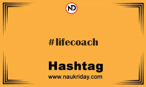 LIFECOACH Hashtag for Twitter