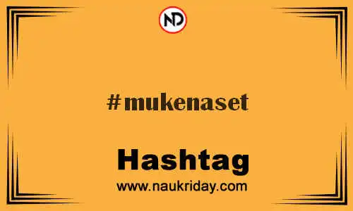 MUKENASET Hashtag for Twitter