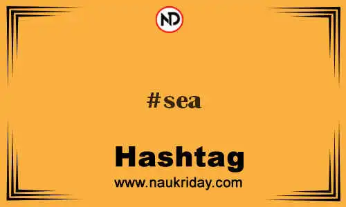 SEA Hashtag for Twitter