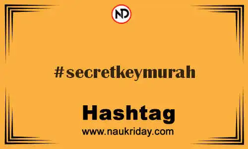 SECRETKEYMURAH Hashtag for Twitter