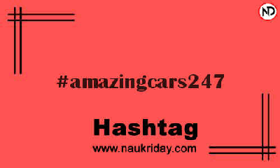 AMAZINGCARS247 Hashtag for Instagram