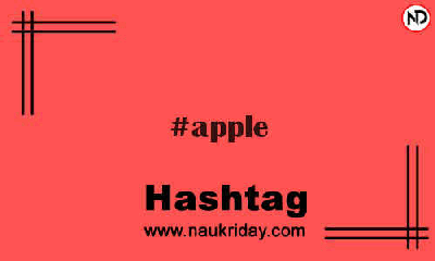 APPLE Hashtag for Instagram