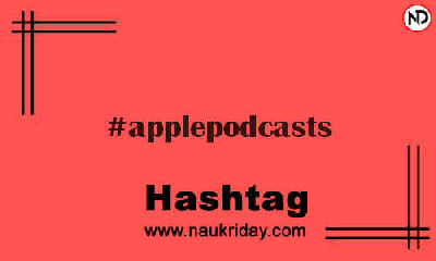 APPLEPODCASTS Hashtag for Instagram