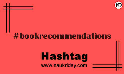 BOOKRECOMMENDATIONS Hashtag for Instagram