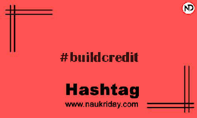 BUILDCREDIT Hashtag for Instagram