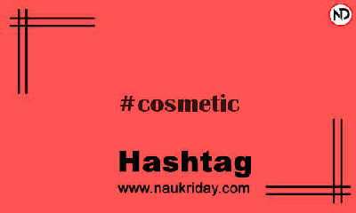 COSMETIC Hashtag for Instagram