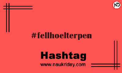 FELLHOELTERPEN Hashtag for Instagram