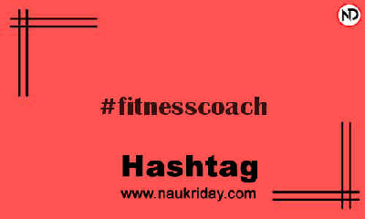 FITNESSCOACH Hashtag for Instagram