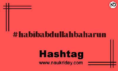 HABIBABDULLAHBAHARUN Hashtag for Instagram