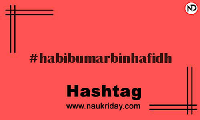 HABIBUMARBINHAFIDH Hashtag for Instagram