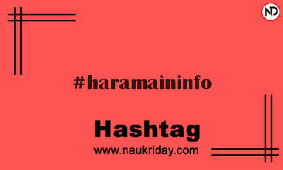 HARAMAININFO Hashtag for Instagram