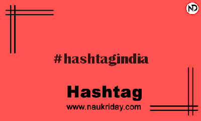 HASHTAGINDIA Hashtag for Instagram