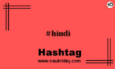 HINDI Hashtag for Instagram