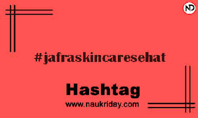 JAFRASKINCARESEHAT Hashtag for Instagram